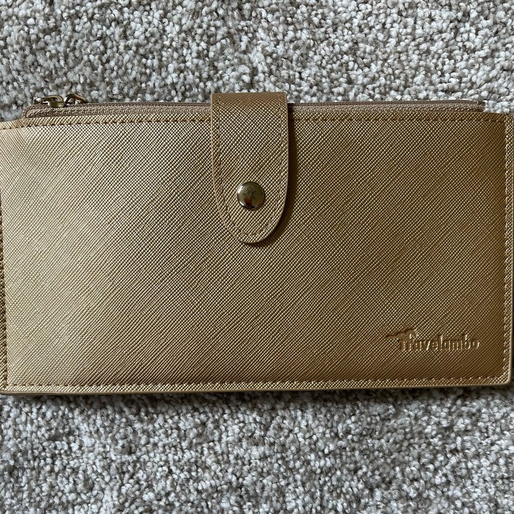 Travelambo Gold Women's Wallet